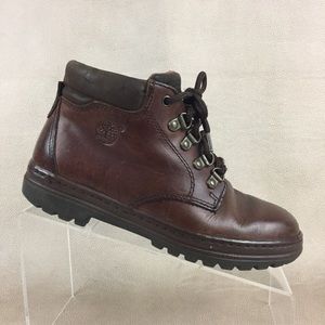 Timberland Boots Women 6.5 Brown Leather Hiking